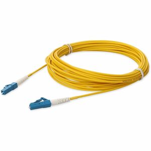 AddOn 2m LC to LC Yellow OS2 Simplex LSZH SMF Fiber Patch Cable