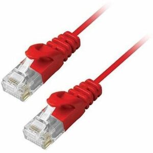 Comprehensive MicroFlex™ Pro AV/IT Integrator Series™ CAT6 Snagless Patch Cable Red 3ft