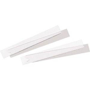 Panduit ID Label - 11/32" Height x 2 39/64" Width - White, Clear - Vinyl - 4 / Bag