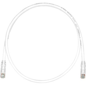 Panduit Cat.6 Patch Network Cable - 3.28 ft Category 6 Network Cable for Network Device - First End: 1 x RJ-45 Network - Male - Second End: 1 x RJ-45 Network - Male - Patch Cable - Off White