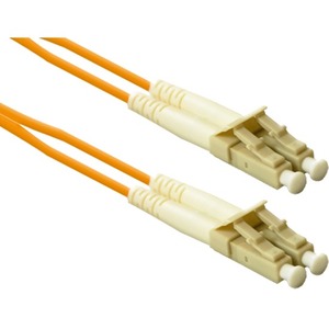 ENET Fiber Optic Network Cable - 32.81 ft Fiber Optic Network Cable for Network Device - First End: LC Network - Male - Second End: LC Network - Male - 62.5/125 &micro;m - Orange