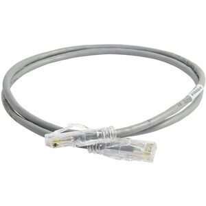 Ortronics 28awg Reduced diameter C6A/10G channel cord Gray 5FT