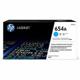 HP 654A (CF331A) Original Laser Toner Cartridge - Single Pack - Cyan - 1 Each