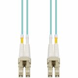 AddOn 65m LC to LC Aqua OM4 Duplex LSZH Fiber Patch Cable
