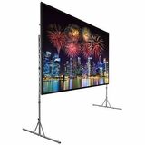 Da-Lite Fast-Fold Deluxe Screen System - Portable Folding Frame Screen - 130in Screen
