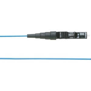 Panduit Fiber Optic Network Cable - 10 ft Fiber Optic Network Cable for Network Device - First End: 1 x LC Network - Male - 10 Gbit/s - Patch Cable - 50/125 &micro;m - Aqua - 1