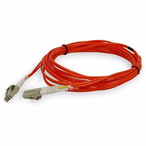 AddOn 1m LC to LC Orange OM1 Duplex OFNR (Riser-Rated) TAA MMF Fiber Patch Cable
