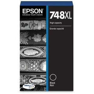 Epson DURABrite Pro 748 Original High Yield Inkjet Ink Cartridge - Black - 1 Pack
