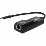 AddOn 5-Pack of USB C 3.1 Male to RJ-45 Female Black Adapters