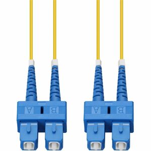 AddOn 85m SC to SC Yellow OS2 Duplex LSZH SMF Fiber Patch Cable
