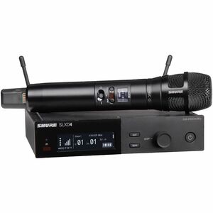 Shure SLXD24/N8CB Wireless System With Nexadyne 8/C Handheld Transmitter - 558 MHz to 616 MHz Operating Frequency