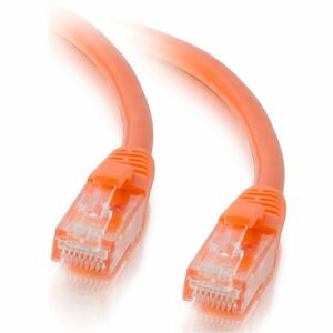 Quiktron Q-Series Patch Cords, CAT5E, Booted, Orange, 20 FT