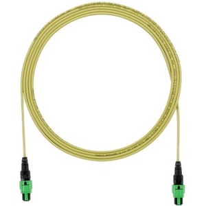 Panduit Interconnect Fiber Optic Network Cable - 13.12 ft Fiber Optic Network Cable for Network Device - First End: 1 x PanMPO Network - Female - Second End: 1 x PanMPO Network - Female - 400 Gbit/s - Plenum, OFNP - 9/125 &micro;m