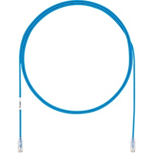 Panduit Cat.6a U/UTP Network Cable - 12 ft Category 6a Network Cable for Network Device - First End: 1 x RJ-45 Network - Second End: 1 x RJ-45 Network - Patch Cable - 28 AWG - Off White