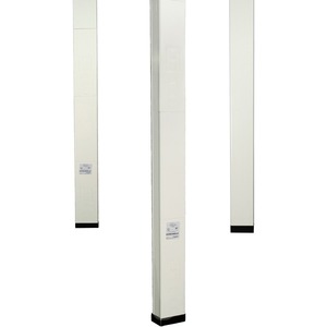 Wiremold 30TC Series Blank Steel Poles - Pole - Ivory - Steel