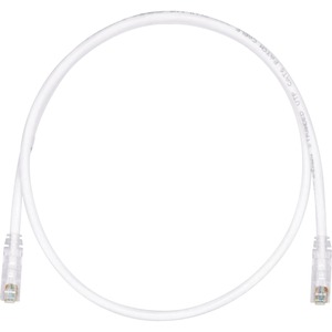 Panduit Cat.6 UTP Patch Network Cable - 4 ft Category 6 Network Cable for Network Device - First End: 1 x RJ-45 Network - Male - Second End: 1 x RJ-45 Network - Male - Patch Cable - Off White - 1