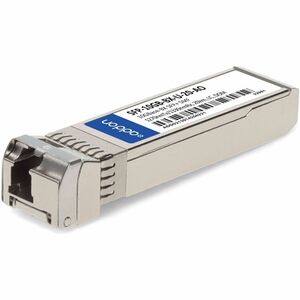 AddOn MSA and TAA 10GBase-BX SFP+ Transceiver (SMF, 1270nmTx/1330nmRx, 20km, LC, DOM)