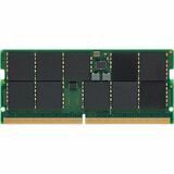 Kingston Server Premier 16GB DDR5 SDRAM Memory Module - For Server - 16 GB - DDR5-5600/PC5-44800 DDR5 SDRAM - 5600 MHz - CL46 - 1.10 V - On-die ECC - Unbuffered - 262-pin - SoDIMM - Lifetime Warranty