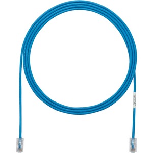 Panduit Cat.5e UTP Patch Network Cable - 5 ft Category 5e Network Cable for Network Device - First End: 1 x RJ-45 Network - Male - Second End: 1 x RJ-45 Network - Male - Patch Cable - 28 AWG - Blue - 25