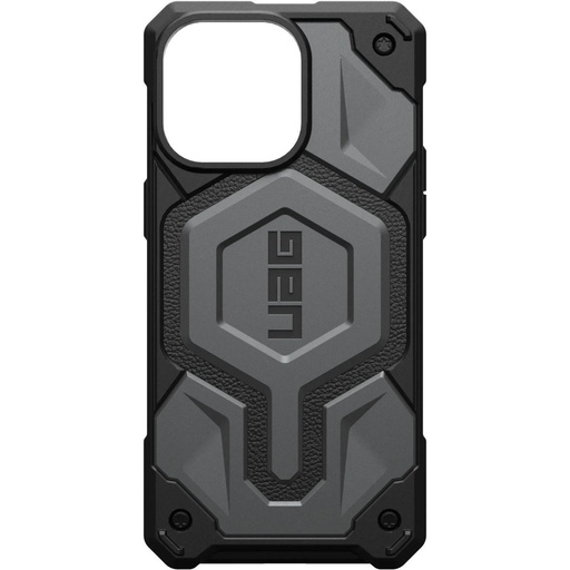 Urban Armor Gear Monarch Pro iPhone 15 Pro Max Case - Silver