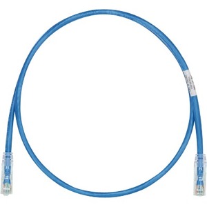 Panduit Cat.6 UTP Network Patch Cable - 105 ft Category 6 Network Cable for Network Device - First End: 1 x RJ-45 Network - Male - Second End: 1 x RJ-45 Network - Male - Patch Cable - 24 AWG - Blue