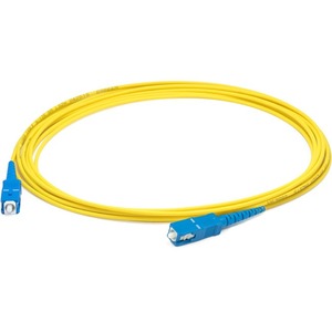 AddOn 78m SC to SC Yellow OS2 Simplex LSZH SMF Fiber Patch Cable